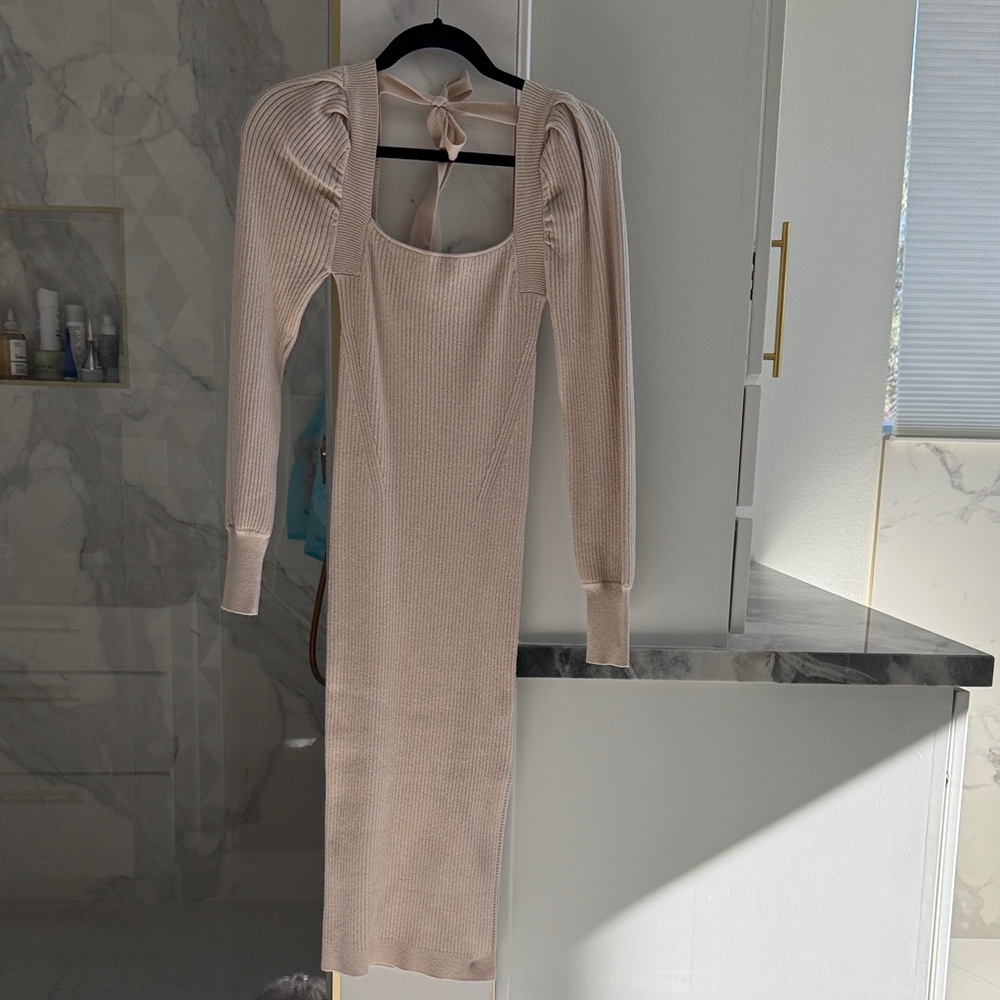 House of Harlow 1960 Long Sleeve Sweater Dress xs